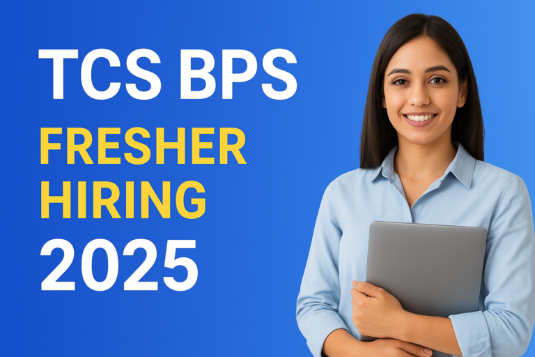 TCS BPS Fresher Hiring