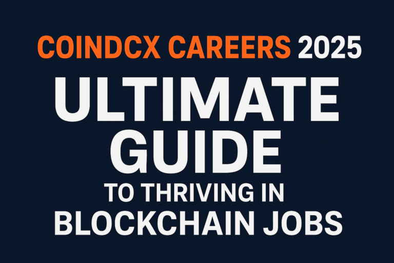 CoinDCX Careers