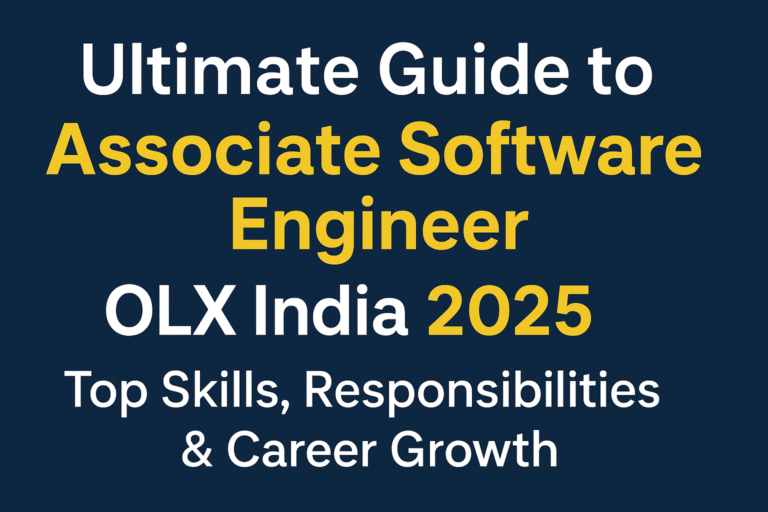 Associate Software Engineer OLX India