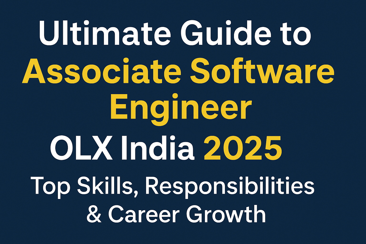 Associate Software Engineer OLX India
