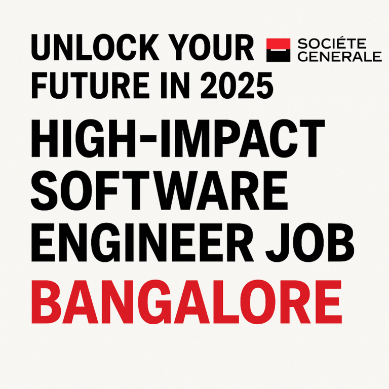 software engineer job Bangalore