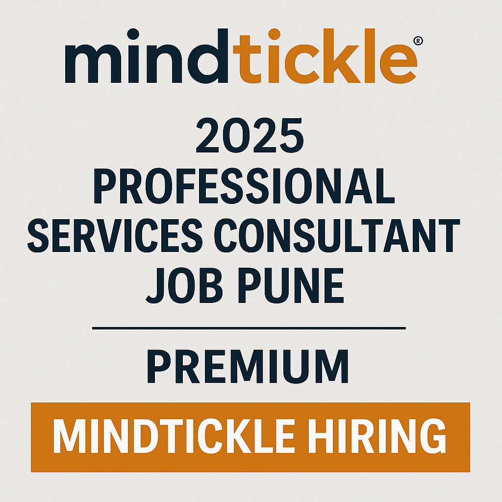 professional services consultant job Pune