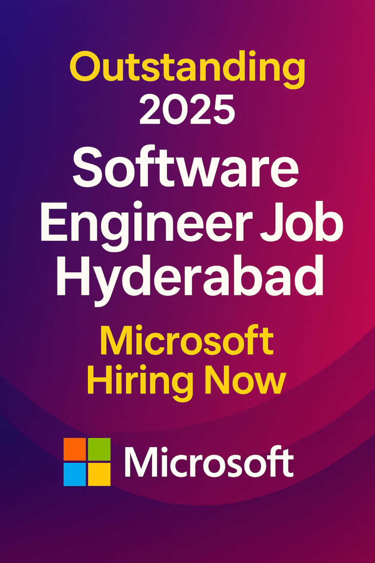 software engineer job Hyderabad