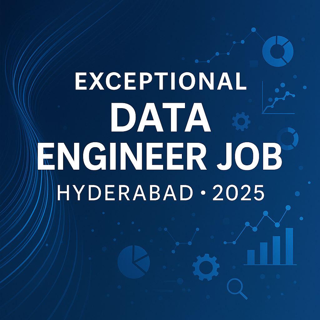 data engineer job Hyderabad