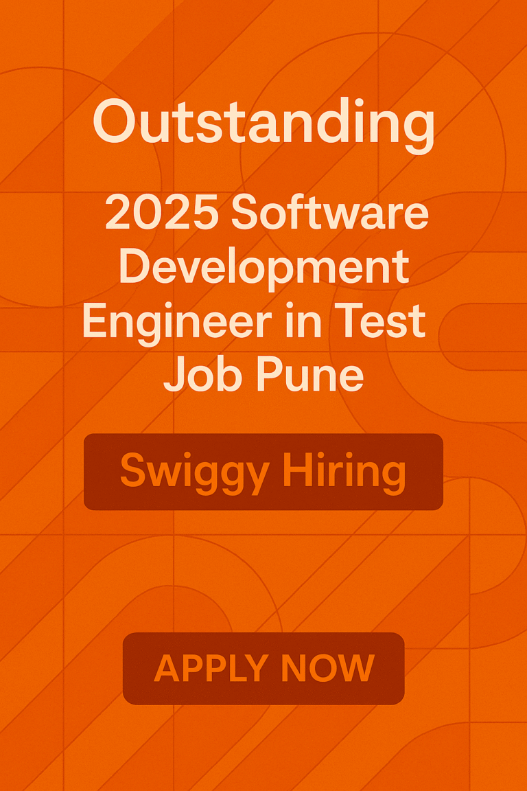 software development engineer in test job Pune