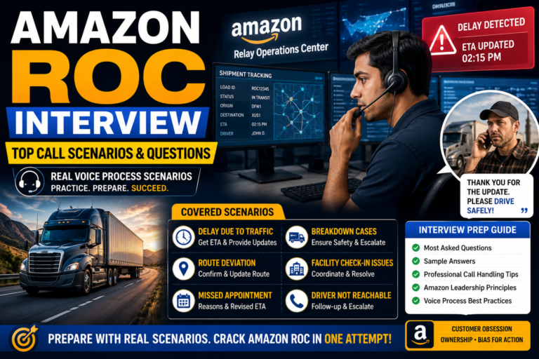 Interview Questions Based on ROC Calls